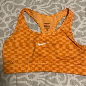 Nike Sports Bra Orange